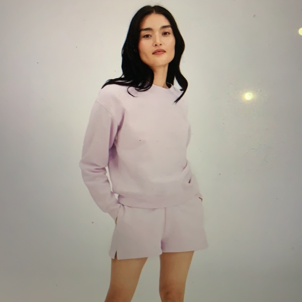 Girlfriend Collective - Orchid 50/50 Short - Size Small